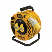 Defender E86455 110V Heavy Duty Industrial Cable Reel, 25m
