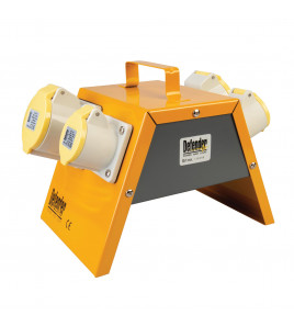 Defender E13108 110V Splitter Box, 2 x 16A / 2 x 32A