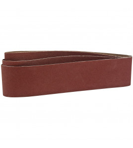 Abrasive Sanding Belts, 100 x 915mm, 120 Grit (Pack of 3)