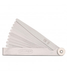 10 Blade Metric Feeler Gauge Set
