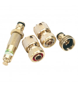 Brass Watering Accessory Set (4 Piece)