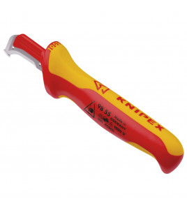KNIPEX 98 55 SB VDE Stripping Knife, 180mm