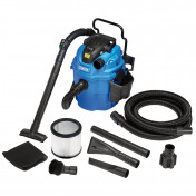 230V Wall Mounted Wet and Dry Vacuum Cleaner, 1500W