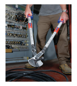 KNIPEX 95 32 038 Cable Shears, Ratchet Action with Telescopic handles, 570mm