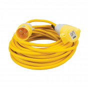 Defender E85121 110V Extension Lead Yellow 2.5mm&sup2;, 16A, 14m