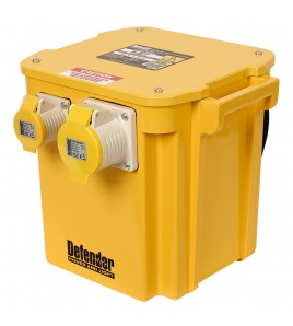 Defender E205042 5kVA Portable Transformer, 16A / 32A