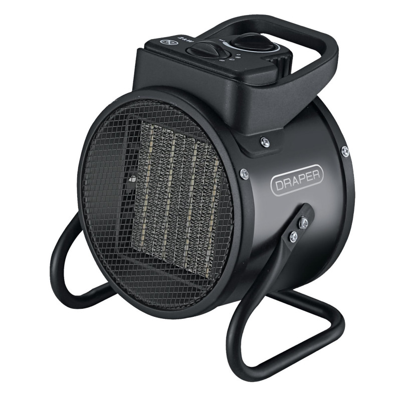 230V PTC Electric Space Heater, 6800 BTU, 2kW