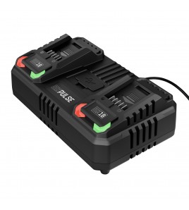 DXPULSE 18V Twin Fast Charger, 4.5A (2 Piece)