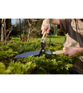 Straight Edge Garden Shears with Ash Handles, 230mm