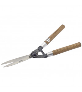Garden Shears with Straight Edges and Ash Handles, 230mm