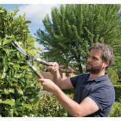 Garden Shears with Straight Edges and Ash Handles, 230mm