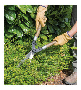 Garden Shears with Wave Edges and Ash Handles, 230mm