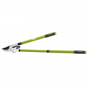 Telescopic Ratchet Action Bypass Loppers with Steel Handles