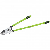 Telescopic Ratchet Action Anvil Loppers with Steel Handles