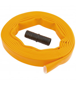 Layflat Hose with Adaptor, 5m x 25mm
