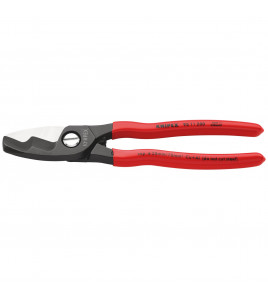 KNIPEX 95 11 200 SB Cable Shears with Twin Cutting Edge, 200mm