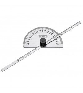 Protractor with Depth Gauge