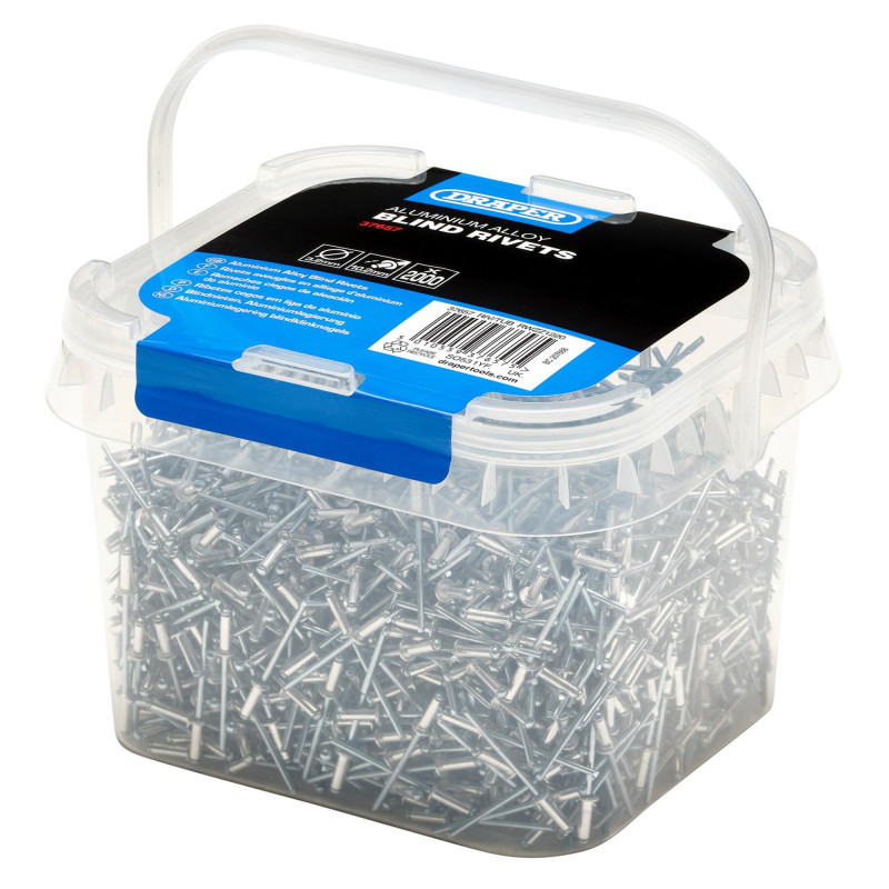 Blind Rivets, 3.2 x 10.2mm (Tub of 2000)