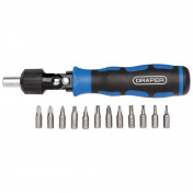 Ratchet Screwdriver and Bit Set (13 Piece)