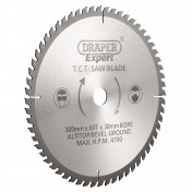 Draper Expert TCT Saw Blade, 305 x 30mm, 60T  - Discontinued