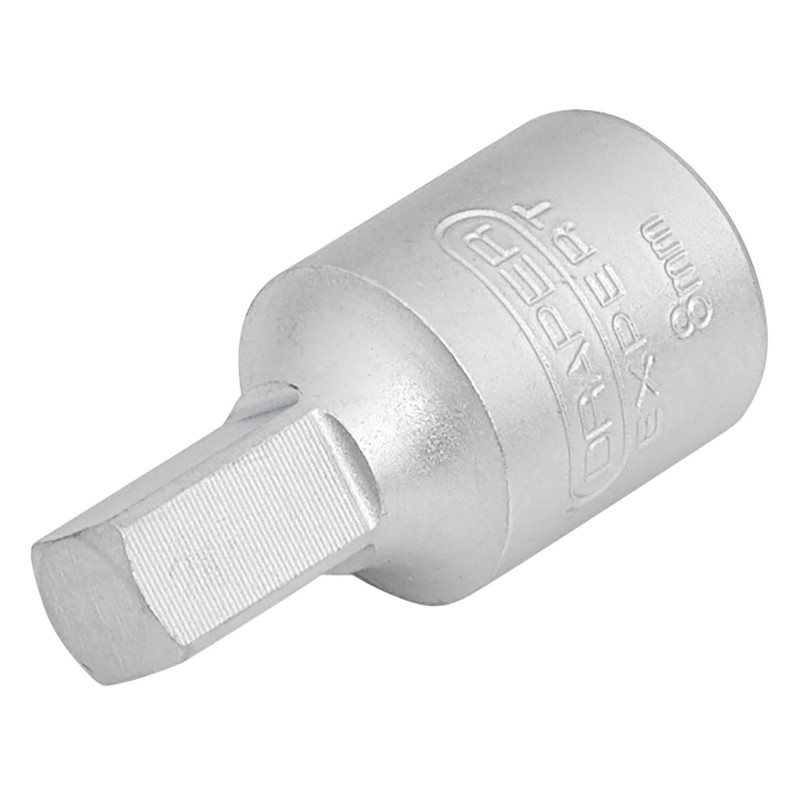 Square Drain Plug Key, 3/8 Sq. Dr., 8mm