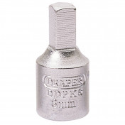 Square Drain Plug Key, 3/8 Sq. Dr., 8mm