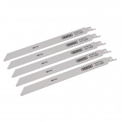 Bi-metal Reciprocating Saw Blades for Metal Cutting, 225mm, 14tpi (Pack of 5)