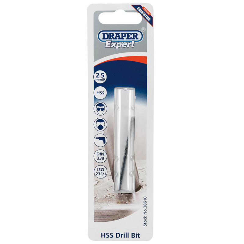 HSS Drill Bit, 2.5mm - Discontinued