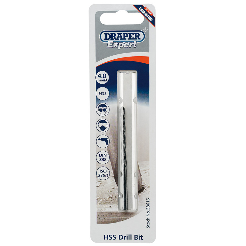 HSS Drill Bit, 4.0mm - Discontinued