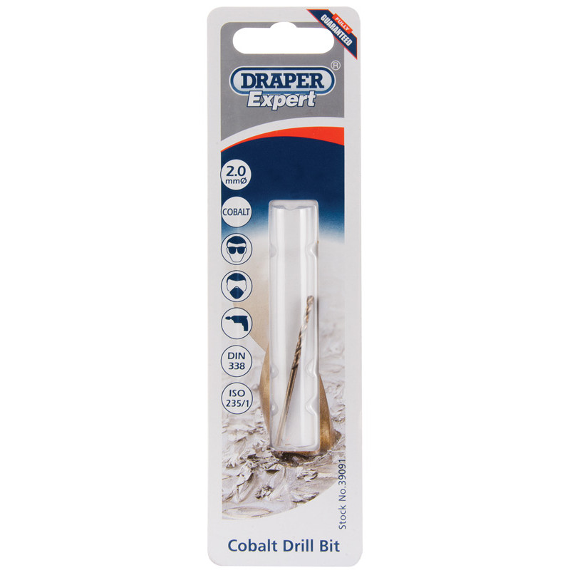 HSS Cobalt Drill Bit, 2.0mm - Discontinued