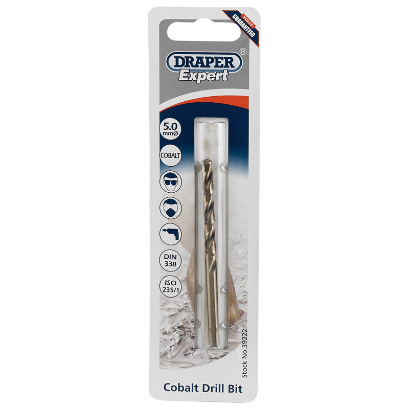 HSS Cobalt Drill Bit, 5.0mm - Discontinued