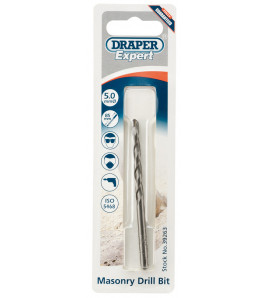 Draper Expert Masonry Drill Bit, 5 x 85mm