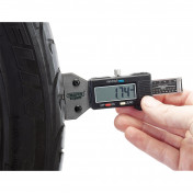 Digital Tyre Tread Depth Gauge with Stainless Steel Body