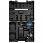 DXPULSE 18V Brushless LCD Display Combi Drill Kit with 2 x 2Ah Batteries