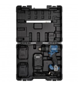 DXPULSE 18V Brushless LCD Display Combi Drill Kit with 2 x 2Ah Batteries