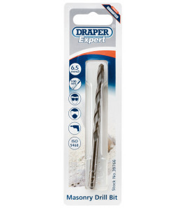 Draper Expert Masonry Drill Bit, 6.5 x 100mm