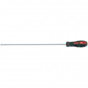 Plain Slot Flared Tip Long Reach Screwdriver, 9.5 x 250mm