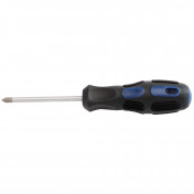 Draper Expert Cross Slot Screwdriver, No.1 x 75mm (Sold Loose) - Discontinued