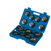 Oil Filter Cup Socket Set, 3/8 Sq. Dr. (15 Piece)