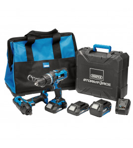 Draper Storm Force® 20V Cordless Impact Kit (7 Piece)