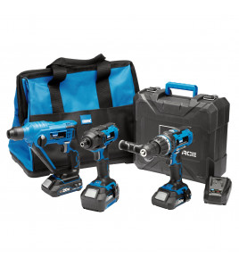 Draper Storm Force® 20V Cordless Fixing Kit (8 Piece)