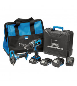 Draper Storm Force® 20V Cordless Workshop Kit (7 Piece)