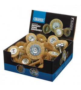 Countertop Display of Cup and Rotary Wire Brushes