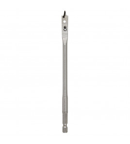 Flat Wood Drill Bit, 8 x 152mm