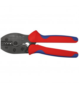 KNIPEX 97 52 38 SB PreciForce® Crimping Pliers, 0.25  6.0 mm&sup2; Capacity, 220mm
