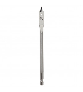 Flat Wood Drill Bit, 10 x 152mm