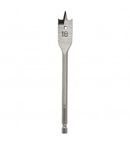 Flat Wood Drill Bit, 18 x 152mm