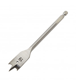 Flat Wood Drill Bit, 19 x 152mm