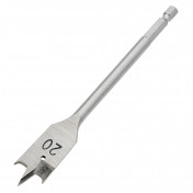 Flat Wood Drill Bit, 20 x 152mm