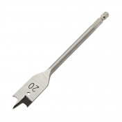 Flat Wood Drill Bit, 20 x 152mm